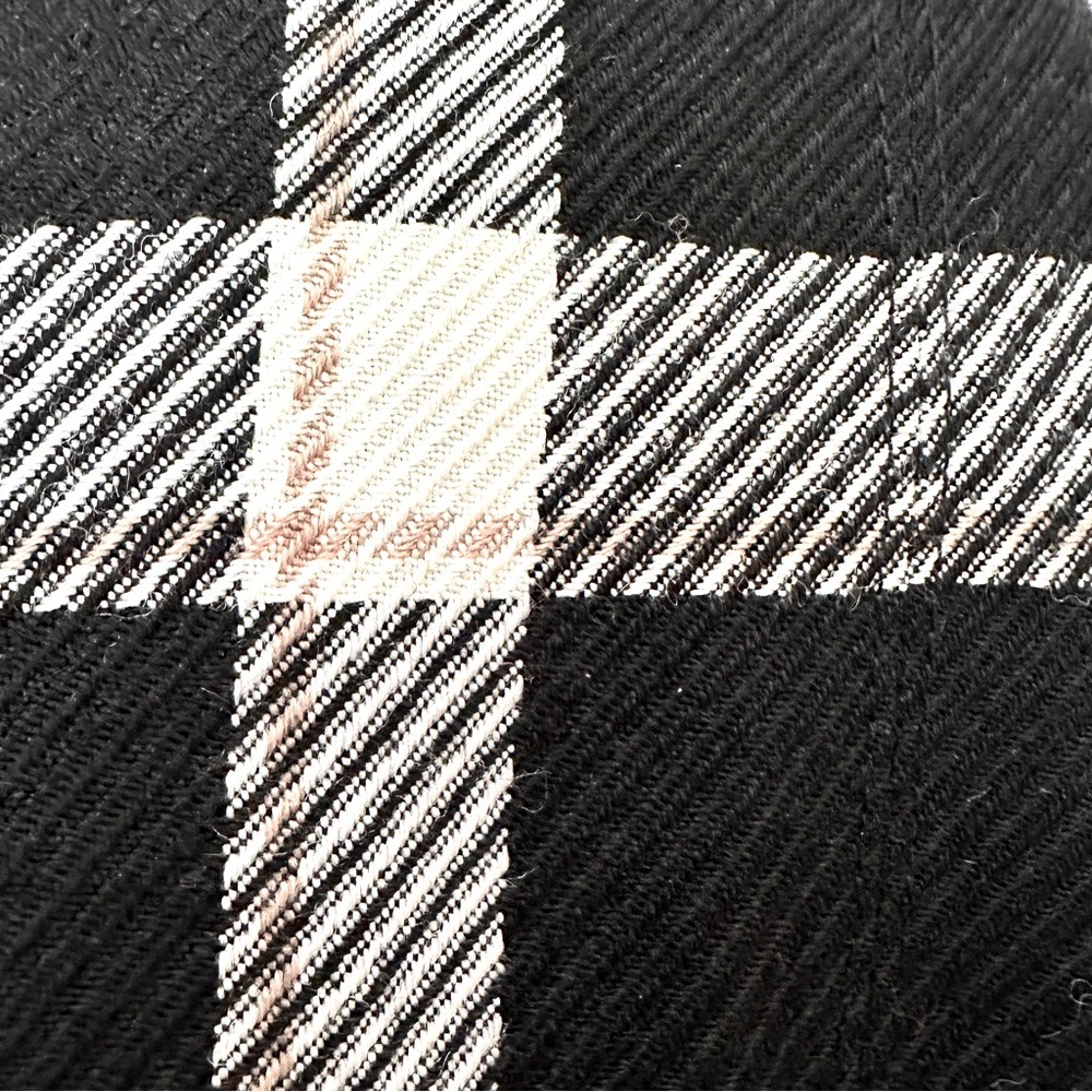 White House Black Market Plaid Moto Coat – Size XS - Picture 10 of 16